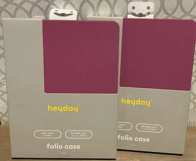 🍒 HEYDAY APPLE iPad MINI AND PENCIL CASE, DUSTY PINK‼️Lot Of 2 - Image 1 of 3