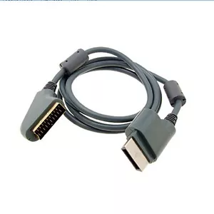 6 ft 1.8m RGB Scart Video HD TV AV Cable For XBOX 360 Original Version - Picture 1 of 1