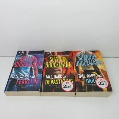 Tall, Dark And Dangerous Series Paperback Books by Suzanne Brockmann - Books 3-8 Foto 1 de 4