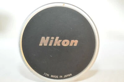 Nikon 72N 72mm lens front metal cap for Nikkor ED 180mm f/2.8 AIS UD 20mm  lens - Image 1 of 3