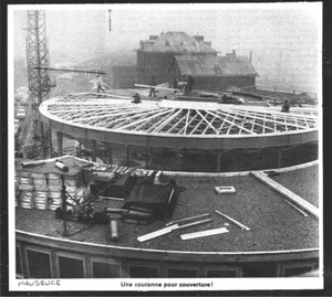 1978 -- MAUBEUGE . VERGRÖSSERUNG DES BAHNHOFS IM BAU. 3Y301 - Bild 1 von 1