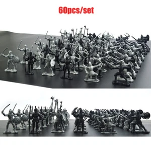 60pcs Set Military Adventure Roman legionary soldier Army Figure ABS Model Toy - Picture 1 of 6