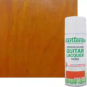 Laca para guitarra Dartfords ámbar fuerte nitrocelulosa 400 ml aerosol - Imagen 1 de 3