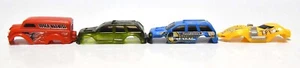 4 MATTEL HOT WHEELS REV UPS INTERCHANGEABLE BODY SHELLS UDDER MADNESS, TOP FOOL+ - Picture 1 of 1