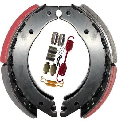 4515 Kit de caja de zapatas de freno 23K forro premium 2 zapatas + 1 kit frenos 16-1/2" x 7" Foto 1 de 4