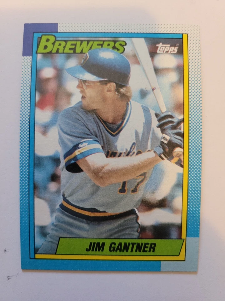 1990 TOPPS JIM GANTNER #417 NM - Image 1 of 1