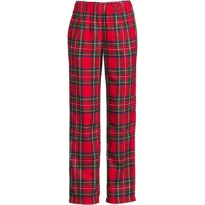 LANDS' END WOMEN'S FLANNEL PAJAMA PANTS-LARGE - Picture 1 of 3