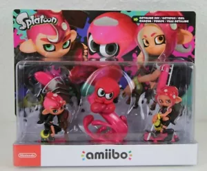 Splatoon Amiibo 3er Figuren Pack Octoling Boy & Octopus & Girl Triple Set Squid - Bild 1 von 2