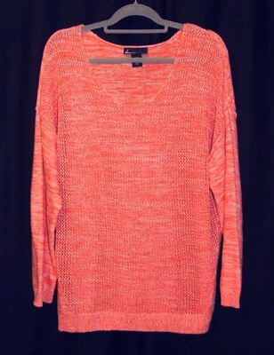 Lane Bryant хлопок вязаный свитер женщин плюс размер 18/20 пуловер повседневный эластичной - Изображение 1 из 2