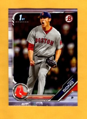 2019 Bowman Draft Baseball - Noah Song - Red Sox - UNLIMITED SHIPPING FOR $4.00 - Image 1 of 2