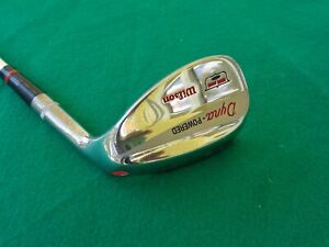 Rare Wilson Dyna Powered Lob Wedge LW Fluid Feel Mens RH Steel Golf Club For Set