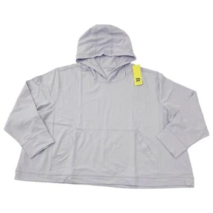 All in Motion Womens Plus Size 4X Pullover Hoodie Front Pouch Pocket Lavender - Picture 1 of 8