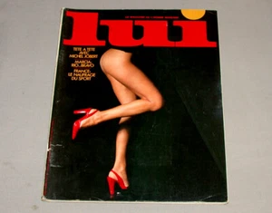 Revista francesa Lui 1974 para adultos - Entrevista a Michel Jobert - Imagen 1 de 1