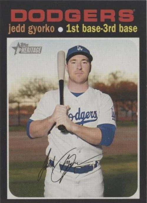 2020 Topps Heritage - Jedd Gyorko #10