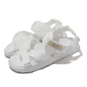 adidas Originals Adilette ADV W White Wonder Taupe Women Casual Sandals HQ4242 - Picture 1 of 8