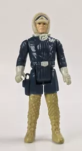 Figura de acción vintage 1980 Kenner ESB Star Wars 3,75" Han Solo Hoth Gear 3 - Imagen 1 de 5