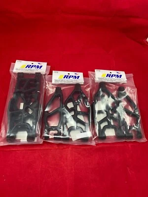 RPM 80812 81562 81522 Front Rear Black Suspension A-Arms A arms Arrma KRATON 8s - Image 1 of 4