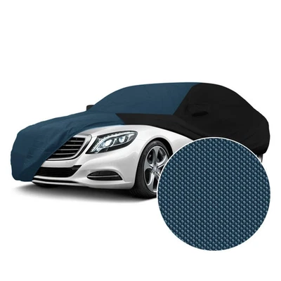 For Mercedes-Benz SL63 AMG 11-12 Stormproof Blue Custom Car Cover w Black Sides Foto 1 de 4