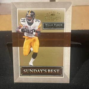 2007 Donruss Classics Willie Parker Sunday Best 92/100 - Picture 1 of 2