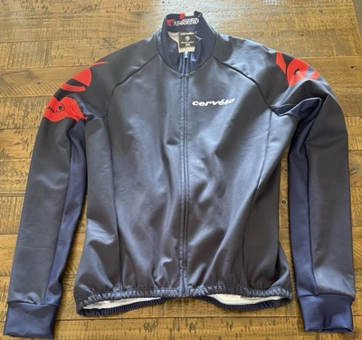 Cervelo Roubaix Men’s Cycling Jacket Size Medium, Navy - Image 1 of 3