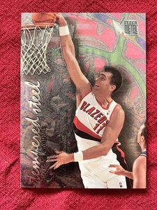 1995-96 Fleer Metal - Tempered Steel Arvydas Sabonis Insert #7 Of 12 (RC) - Picture 1 of 2
