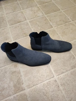 Botas Chelsea Calvin Klein Larry 34F0448 de cuero gris sin cordones para hombre 7 Foto 1 de 4