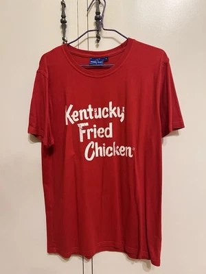 KFC Kentucky Pollo Frito Rojo Blanco Camiseta Disfraz, Talla S, Unisex, Nuevo sin Etiquetas Foto 1 de 3
