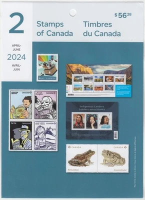 Canada - *NEW* Canada Post April - June 2024 Quarterly Pack - Sealed — 第 1/2 张图片