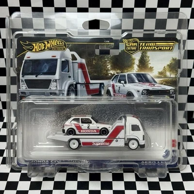 Hotwheels / Supreme Honda Team Transport Personalizado - Estuche Protector / Pegatina Gratis Foto 1 de 4