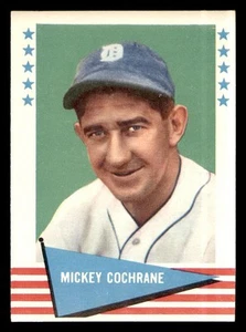 1961 Fleer Baseball Greats (F418-3) #15 Mickey Cochrane - Picture 1 of 2