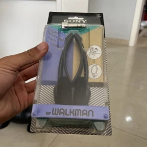 Auriculares Plegables Sony MDR-A009 De Colección Años 90•Walkman NOS Nuevos Sellados - Imagen 1 de 5