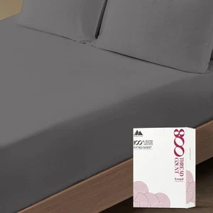 100% Egyptian Cotton King Fitted Sheet Only - 800 Thread Count 16" Deep Pocke... - Picture 1 of 8