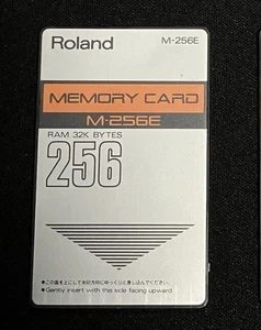 Roland M-256E Memory Card Ram 32k Bytes - Picture 1 of 1