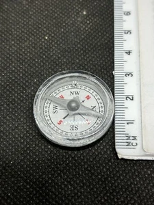 Vintage Kompass ungewöhnlicher kleiner Artikel Schmuck Kurioses funktionstüchtig ungewöhnlich 9e - Bild 1 von 2