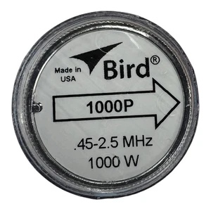 1000P Bird Element for 43 Wattmeter 1000W 0.45-2.5Mhz - Picture 1 of 2