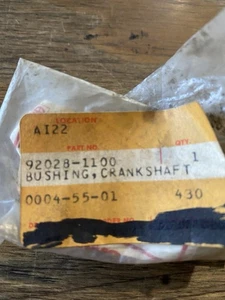 Kawasaki NOS NEW 92028-1100 Crankshaft Bushing EN ER EX KZ KAF ZG ZL ZR ZX EN500 - Bild 1 von 3