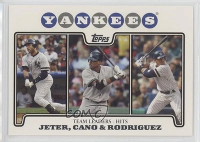 2008 Limited Edition Team New York Yankees Set Derek Jeter Robinson Cano #38 HOF - Image 1 of 2
