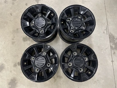 Polaris OEM 12" Aluminum Wheels Rims Set of 4 12x6 12x8 4/156 Ranger XP 900 1000 - Image 1 of 4