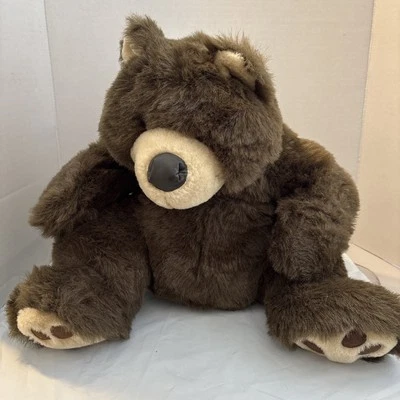 Vintage America Wego Teddy Bear Brown Plush 15”ME-1968  classic 8932 - Image 1 of 4