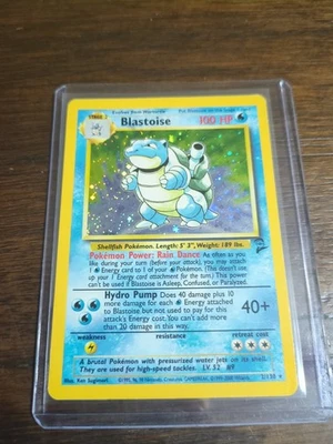 Pokemon Base Set 2 Blastoise Card 2/130 Holo Rare Vintage 🔥 - Image 1 of 4