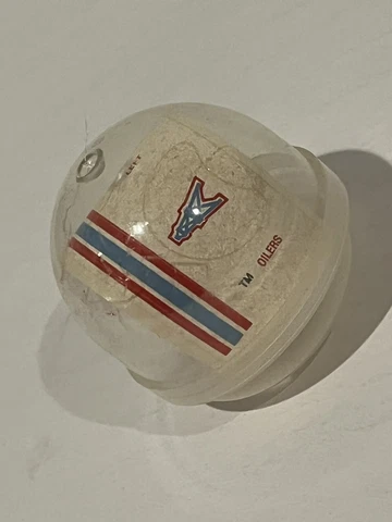 Gumball Machine O.P.I Mini Helmet NFL Vintage Houston Oilers Never Used Cover