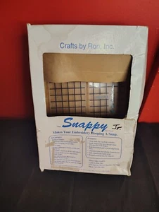 The Snappy Machine Hooping Aid - Embroidery Hoop Assistant - Clear Plastic - Picture 1 of 4