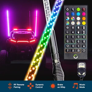 2 piezas luz látigo LED UTV ATV RZR Can-Am Polaris ATV luz de freno remota inalámbrica - Imagen 1 de 9