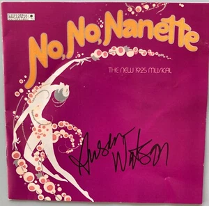 Susan Watson Signed No, No, Nanette CD Autographed Booklet is wrinkled no rips - Imagen 1 de 2