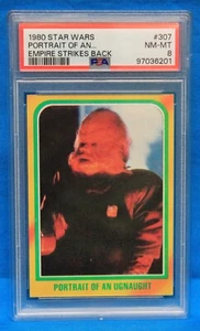 1980 TOPPS STAR WARS ESB # 307 PORTRAIT OF AN UGNAUGHT PSA 8 NM-MT # 97036201 - Picture 1 of 2