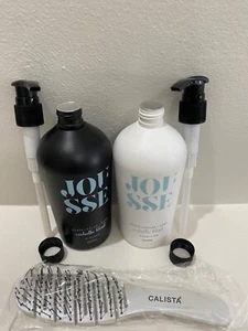 Calista Jousse Coolnilla Blend Cleanse & Condition Duo w/ Brush 16 oz each Gifts - Picture 1 of 7
