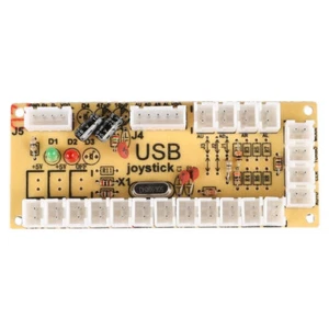 Arcade Joystick Zero Delay USB Encoder PCB Board Fight Stick - Photo 1 sur 4