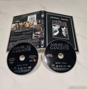American Gangster (DVD, 2008) 2 Disc Extended Edition Region 1 - Picture 1 of 2