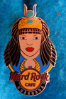 HURGHADA ÄGYPTEN ALTE ÄGYPTISCHE KÖNIGIN CLEOPATRA KOPFSCHMUCK Hard Rock Cafe PIN