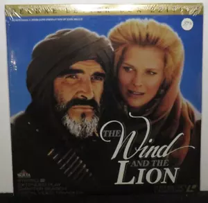 THE WIND AND THE LION DELUXE LETTER-BOX EDITION SEAN CONNERY SEALED LASER DISC - Picture 1 of 2